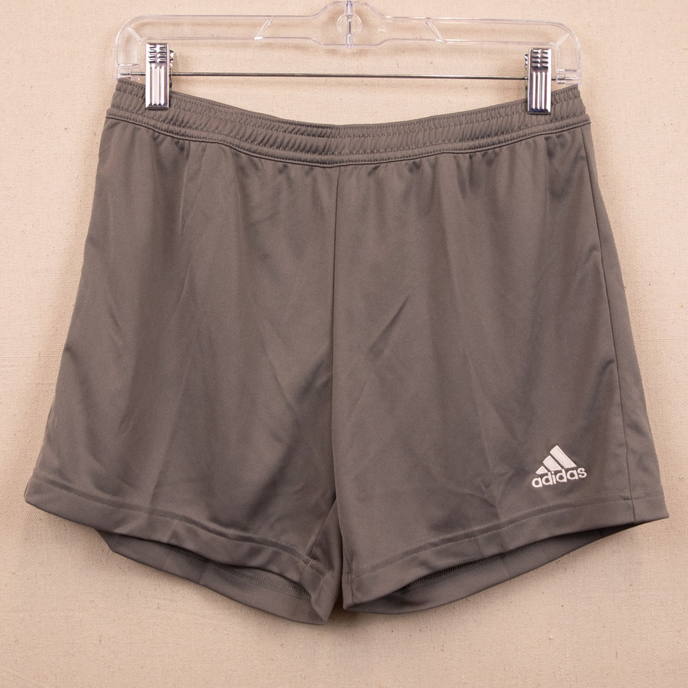 Adidas gray soccer athletic shorts NWT-S